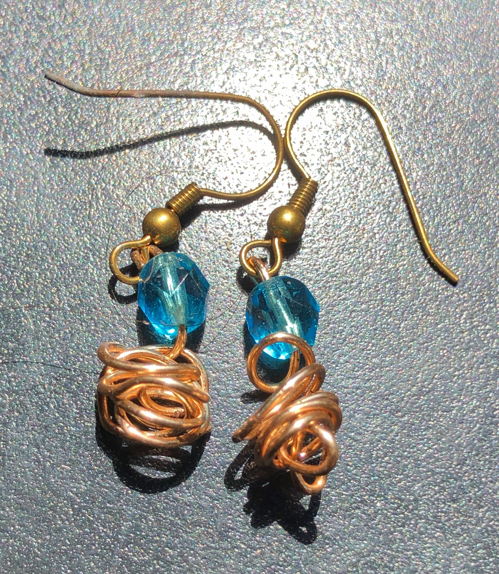 Pair of Silver Earrings: Pair of Silver Earrings