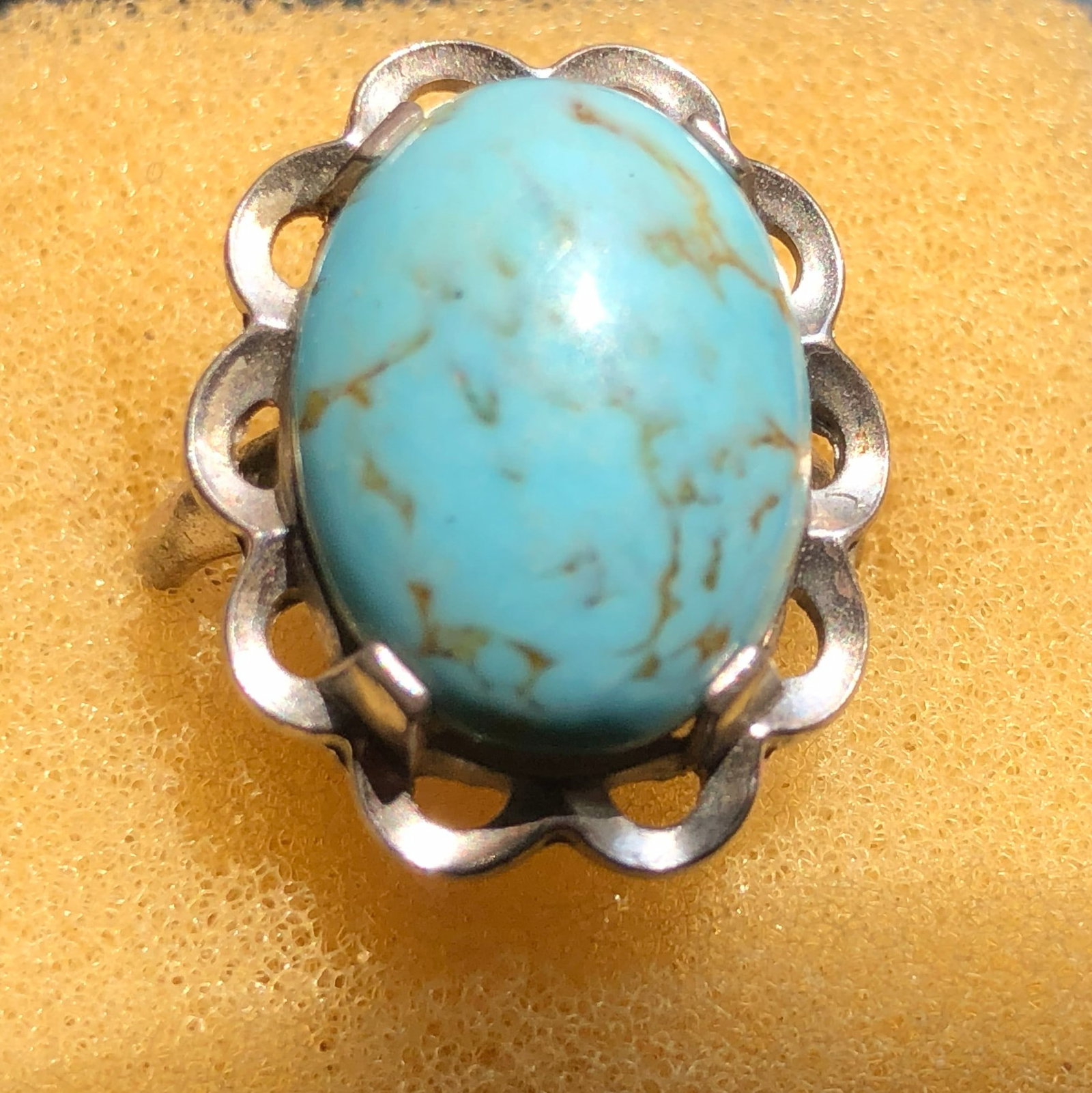 Vintage Silver Ring: Vintage Silver Ring, Size 7
