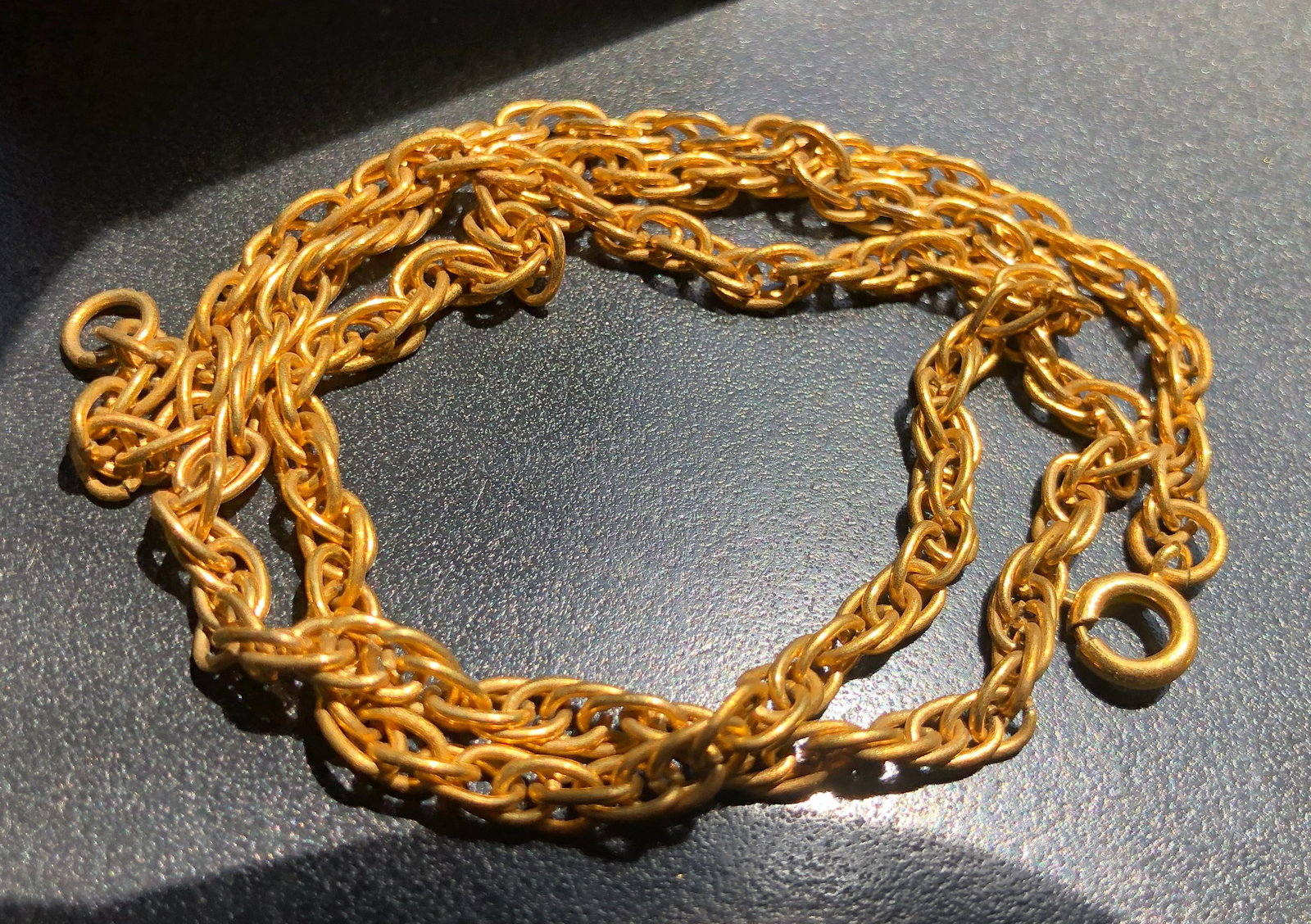 Vintage Gold Filled Necklace: Vintage Gold Filled Necklace, weight 18g