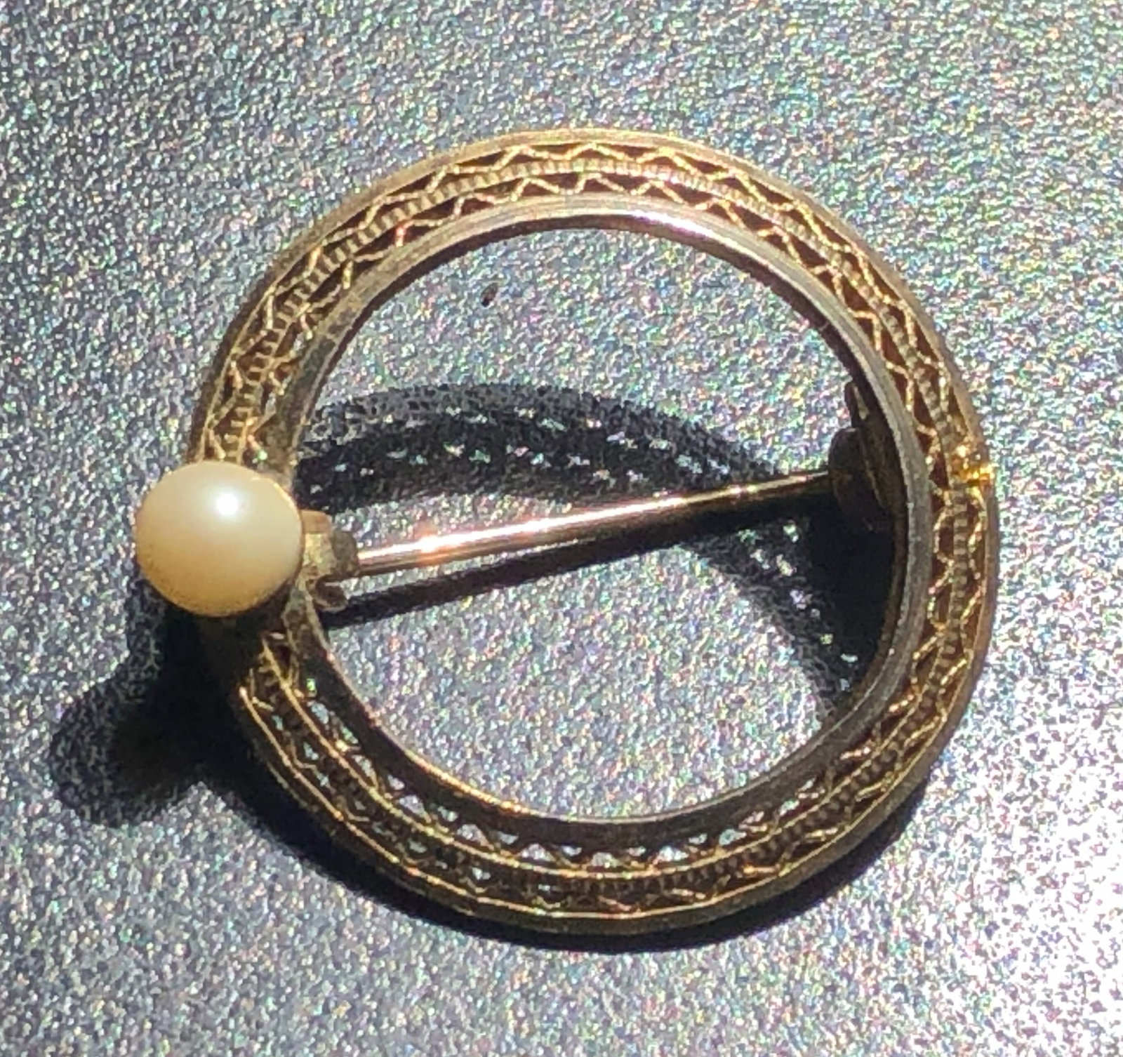 Vintage Gold filled Brooch Pin: Vintage Gold filled Brooch Pin