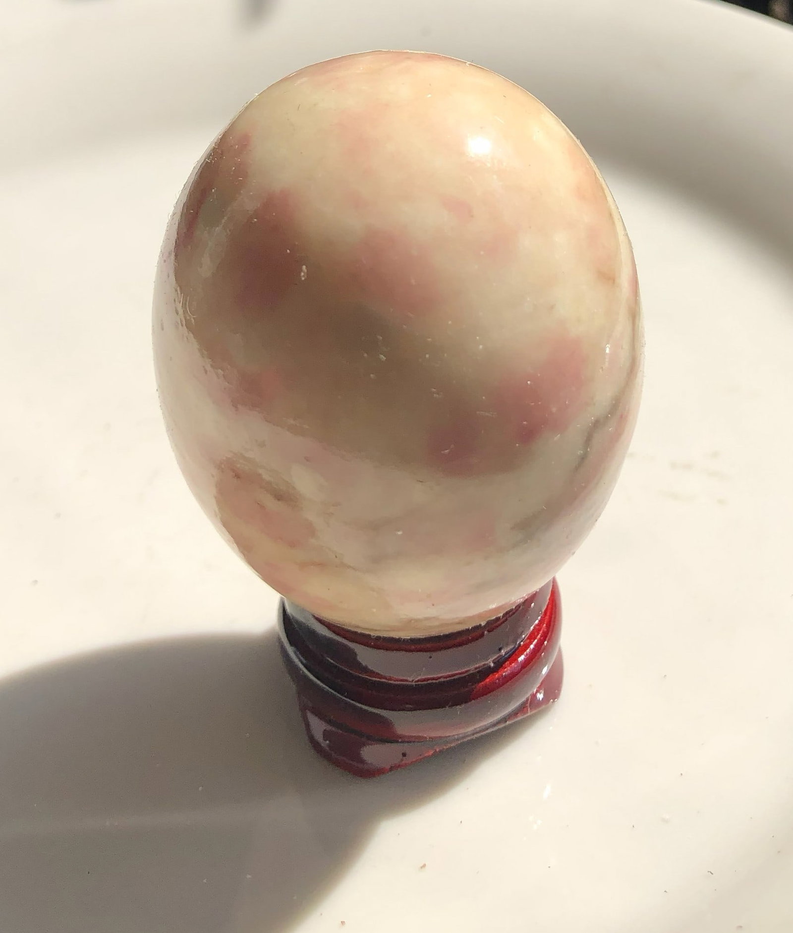 Vintage Stone Egg Display (1 of 2)