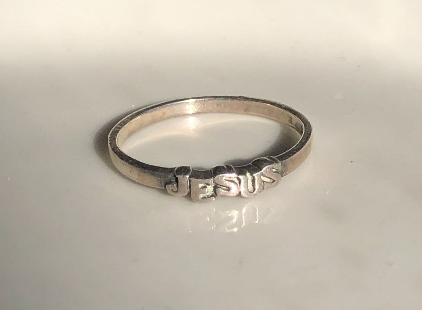 Vintage silver ring - 2