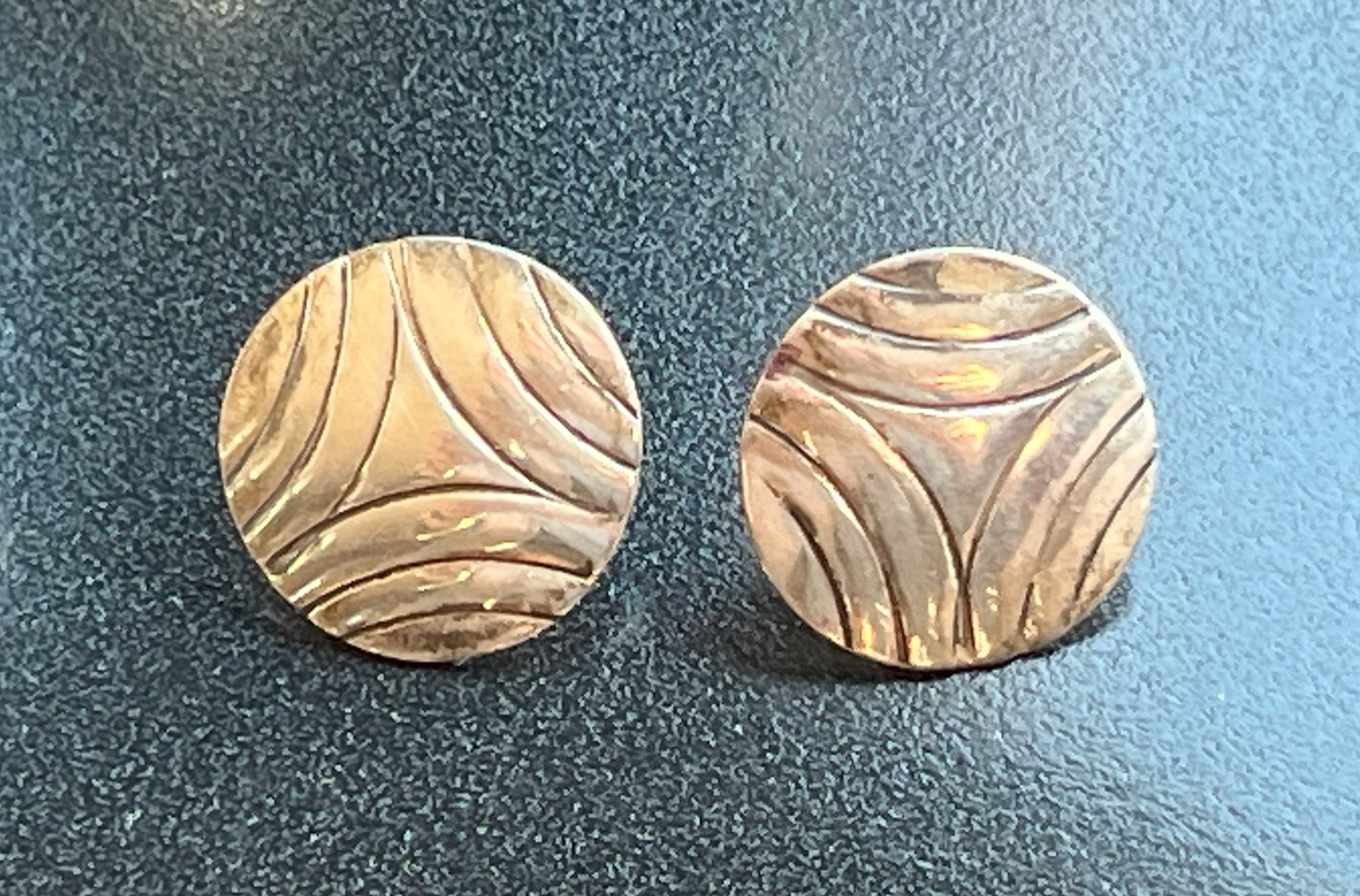 Pair of Silver Earrings: Pair of Silver Earrings