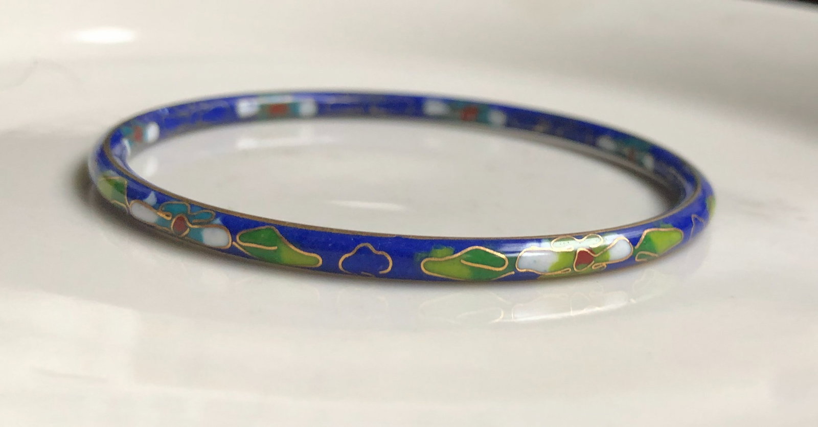 Vintage Cloisonne Bracelet (1 of 3)