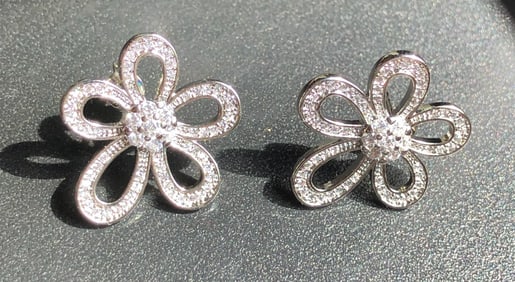 Pair of Gold Plated Earrings