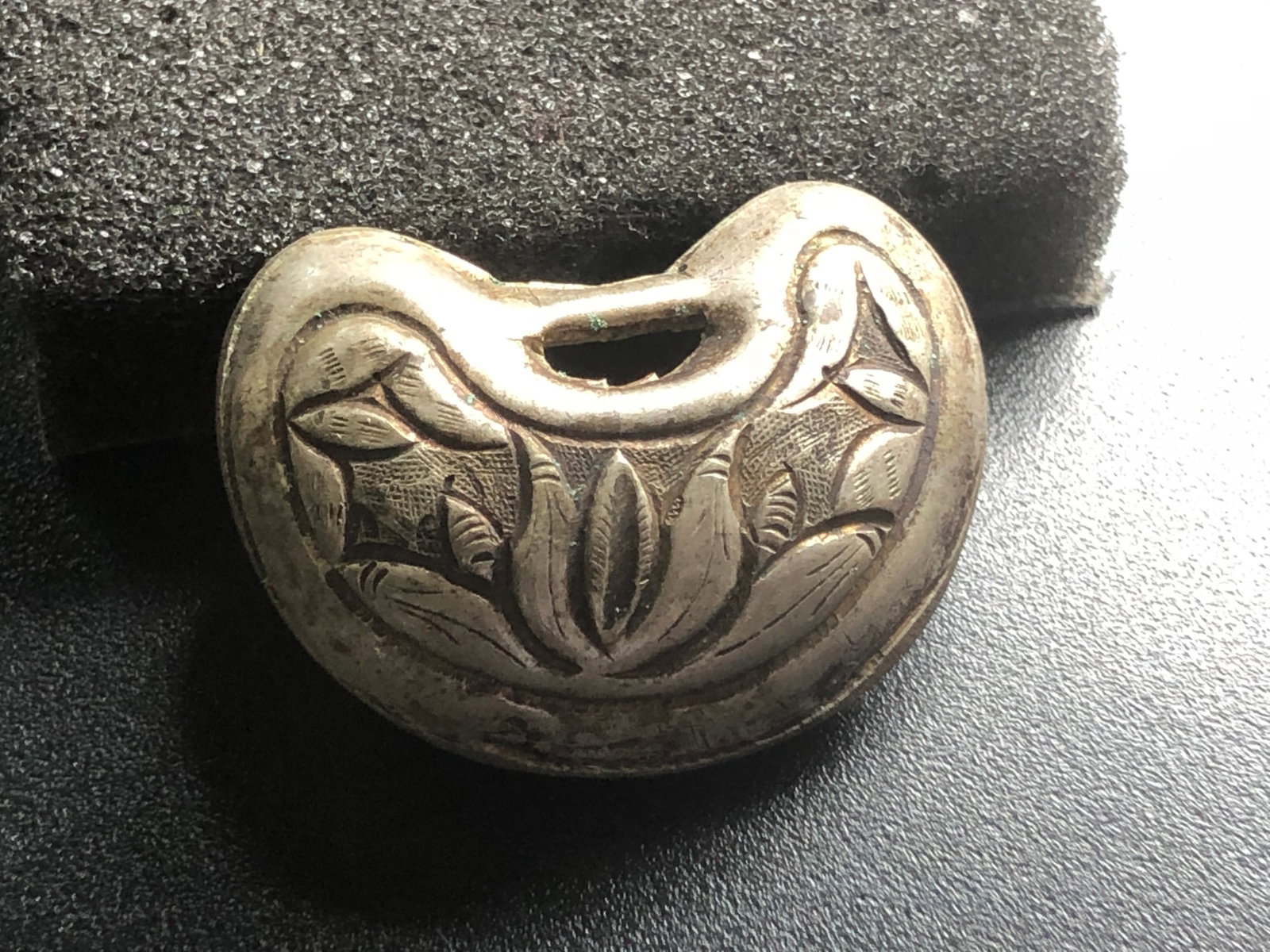 Antique Silver Lock - 2