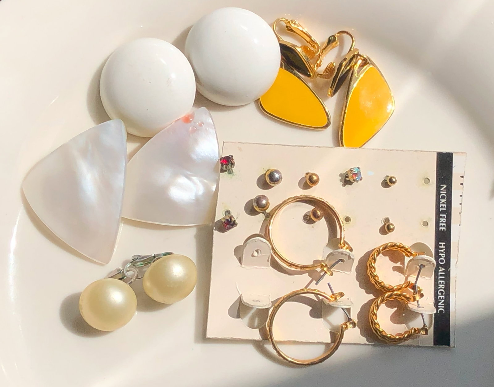 Group of Earrings: Group of Earrings