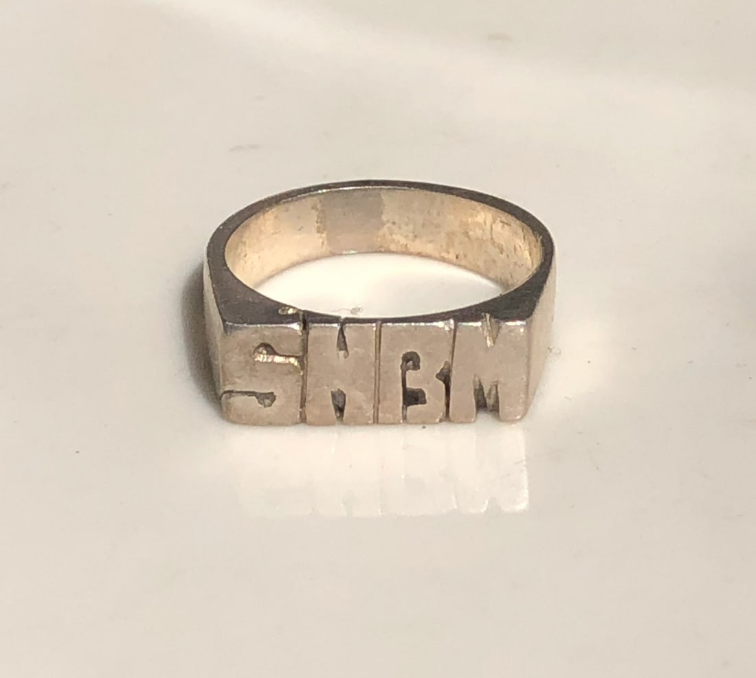 Antique Silver Ring - 2