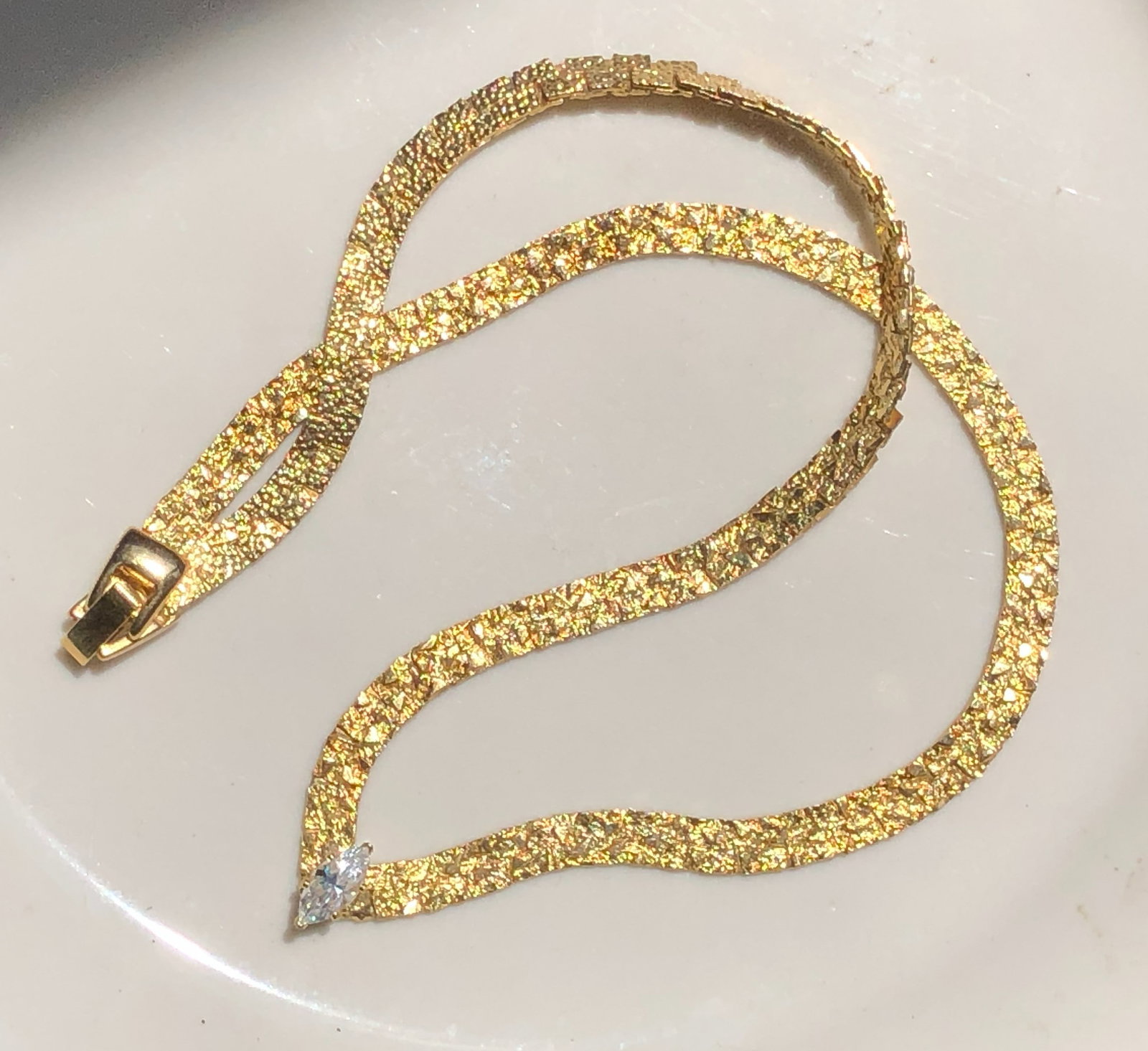 Vintage Gold Plated Necklace