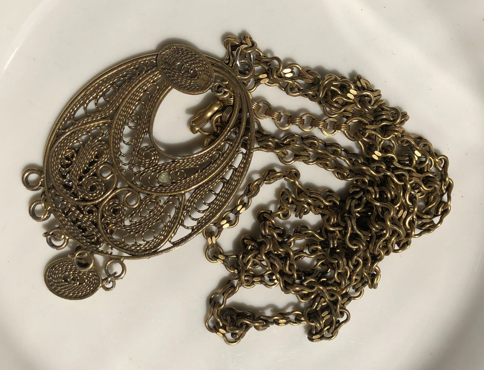 Vintage Gold Filled Necklace