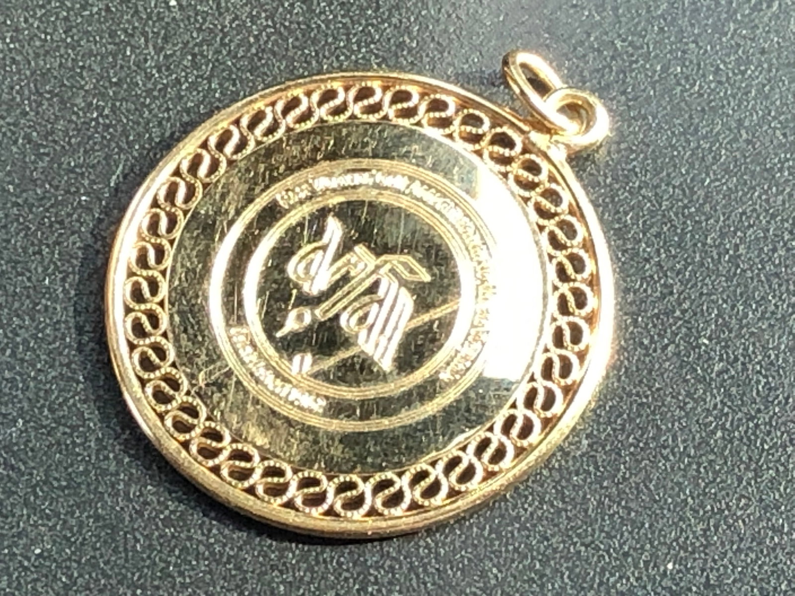 Vintage Gold Plated Pendant