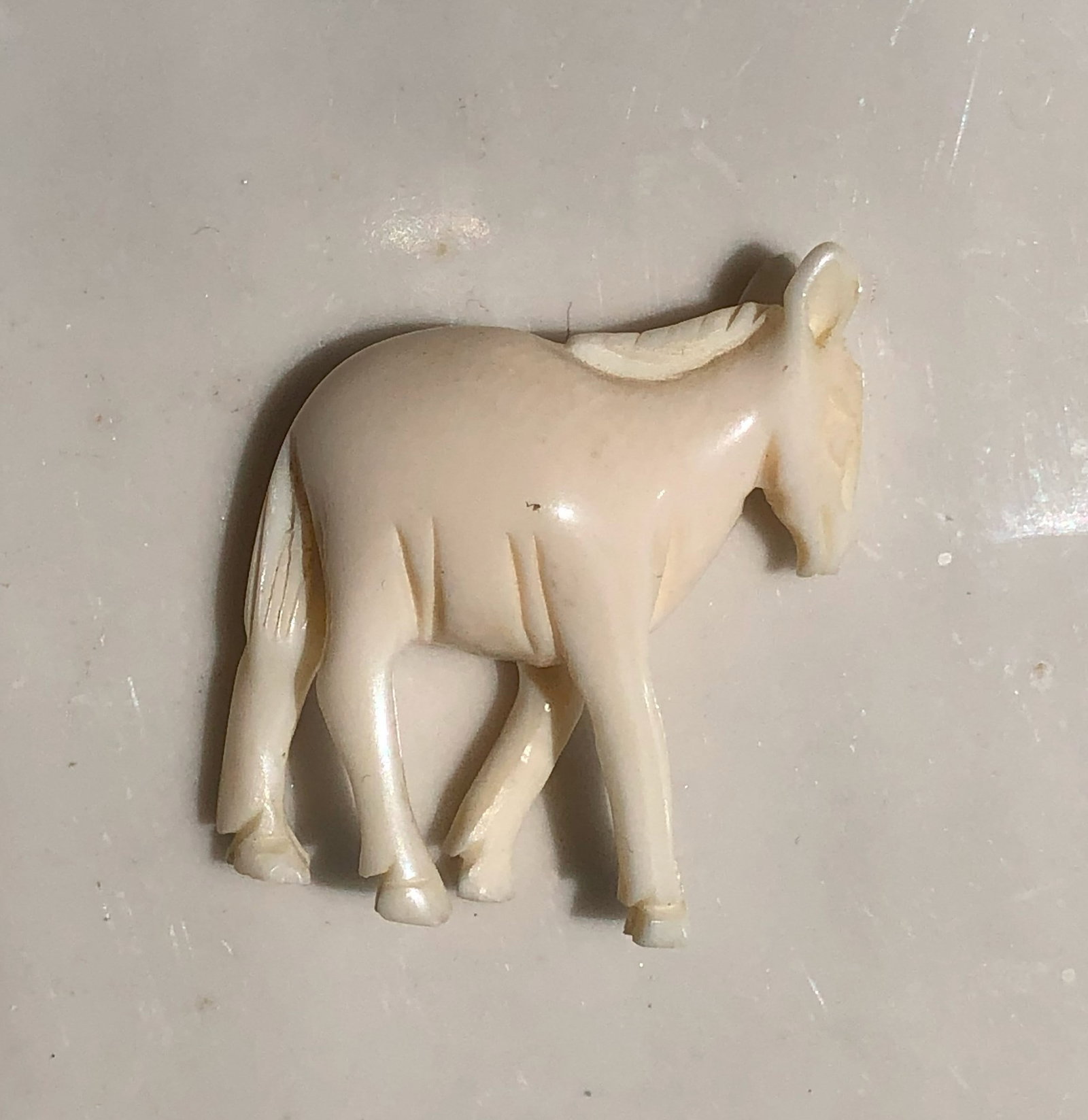 Vintage Ccarved Statue (1 of 2)