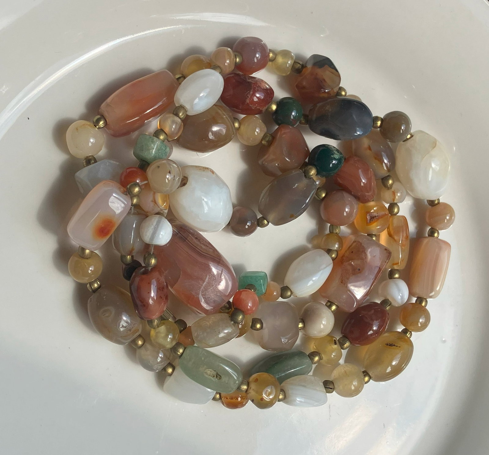 Vintage Carnelian Necklace: Vintage Carnelian Necklace