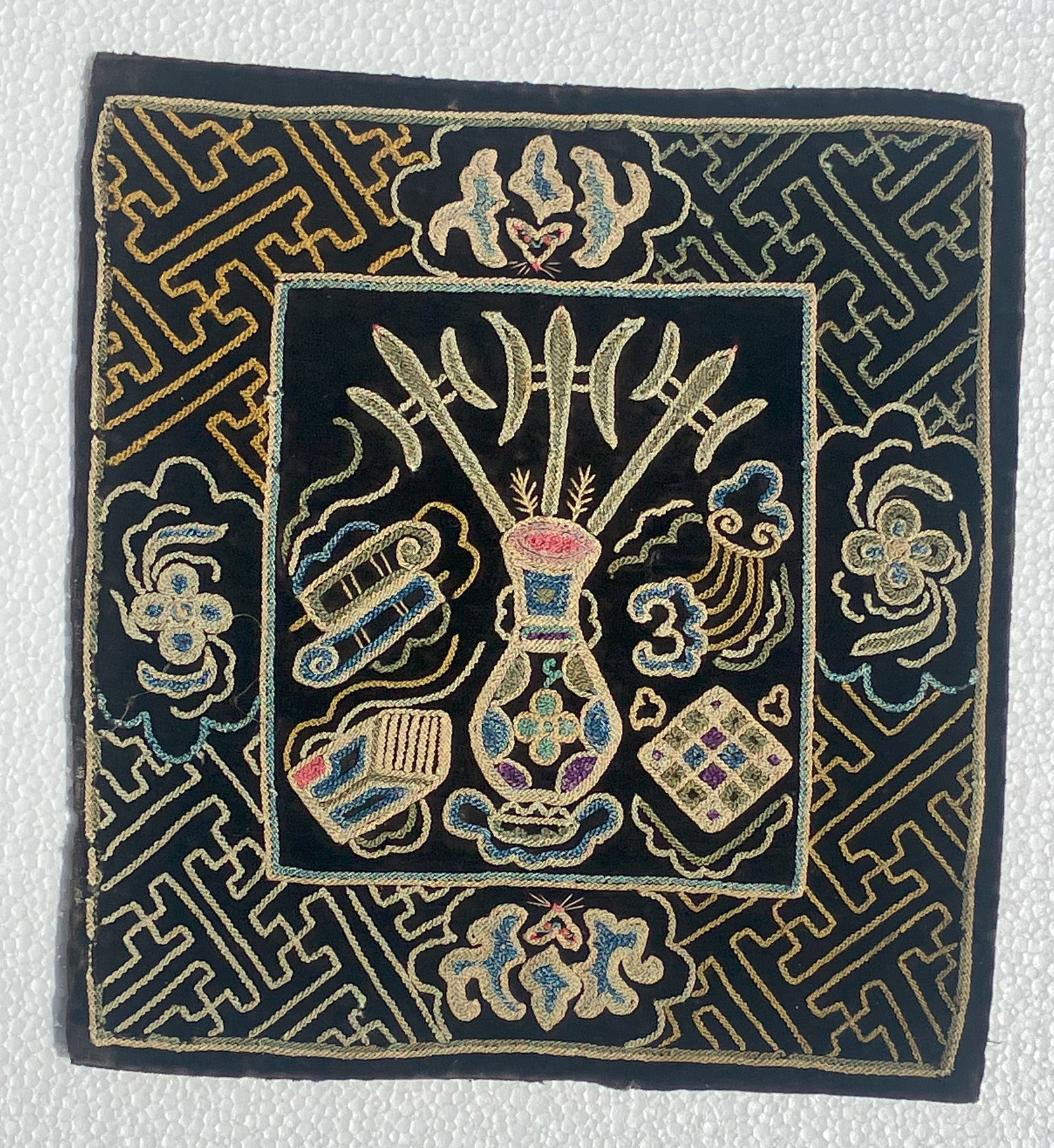 Vintage Embroidery Panel
