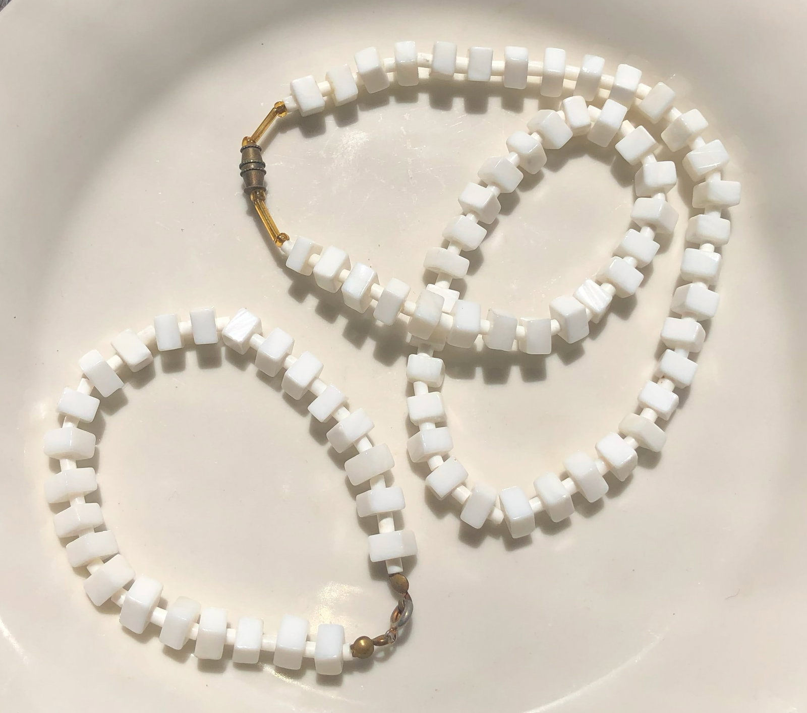 Vintage Necklace and Bracelet: Vintage Necklace and Bracelet