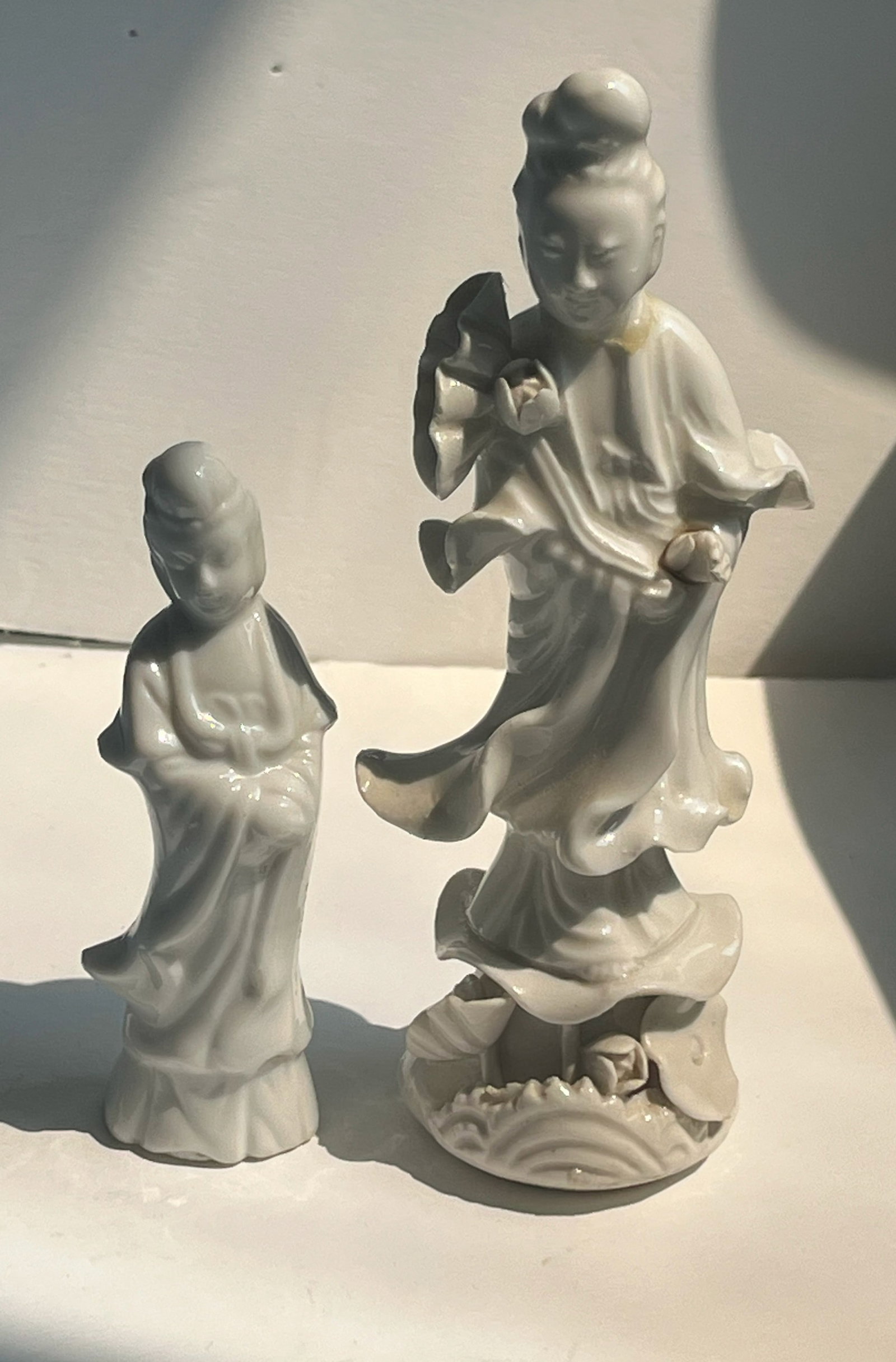 Two Porcelain Statues - 2