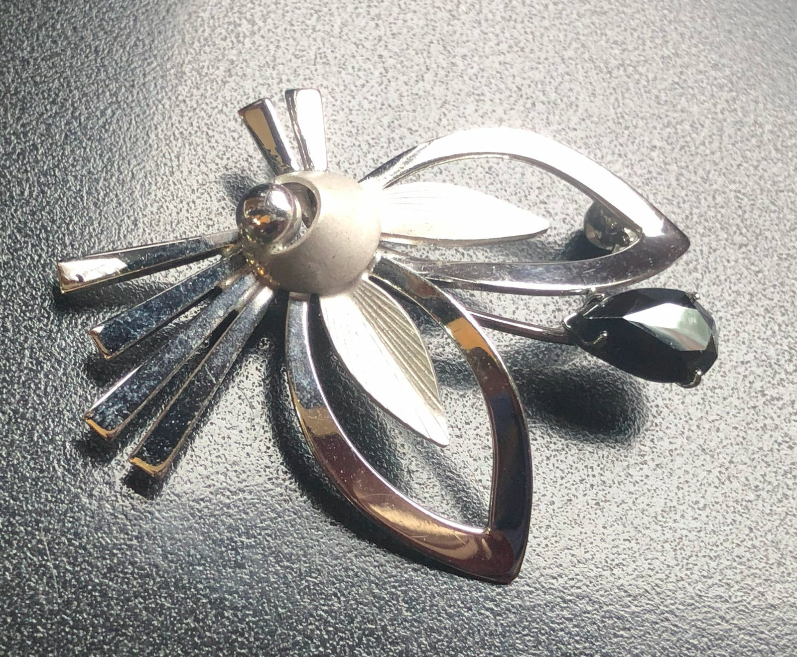Denmark Silver Brooch Pin: Denmark Silver Brooch Pin