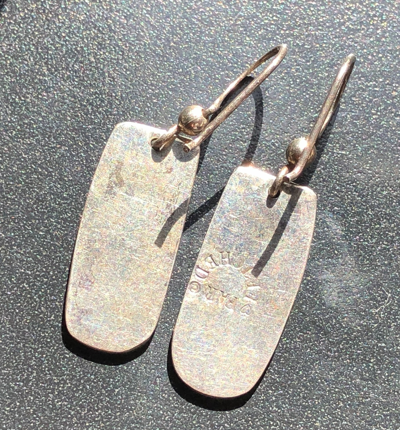 Silver Celestial Drop Earrings - 4
