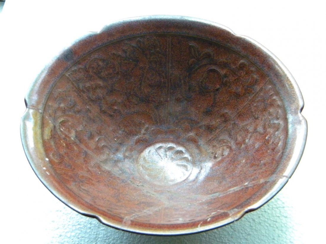 Antique Chinese Song Or Yuan Red Glazed Bowl (1 of 3)
