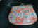 Antique Chinese Dragon Embroidery Purse Coral on Hanger - 2