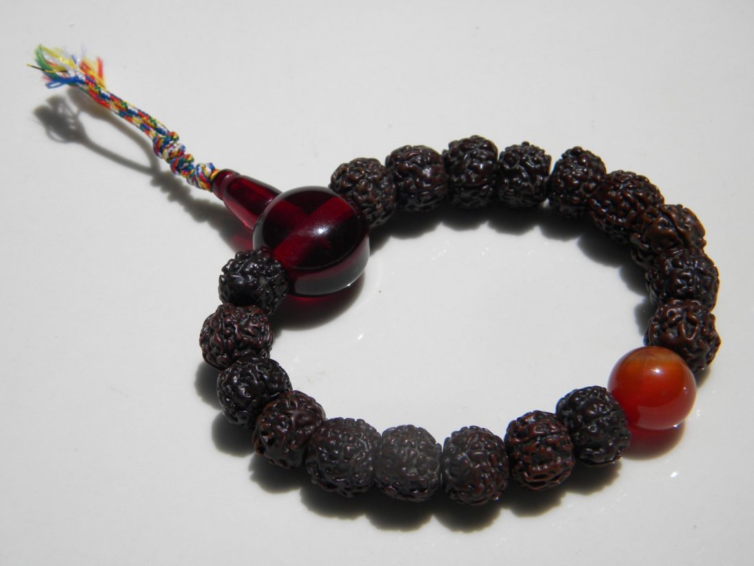 Antique Tibet Bead Bracelet (1 of 4)