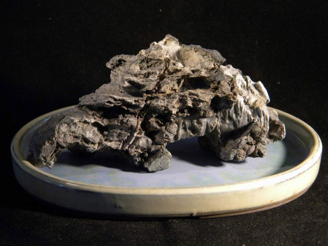 Antique Chinese Stone Scholar's Desk Display (1 of 6)