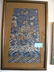 Antique Chinese Imperial Dragon Embroidery Framed