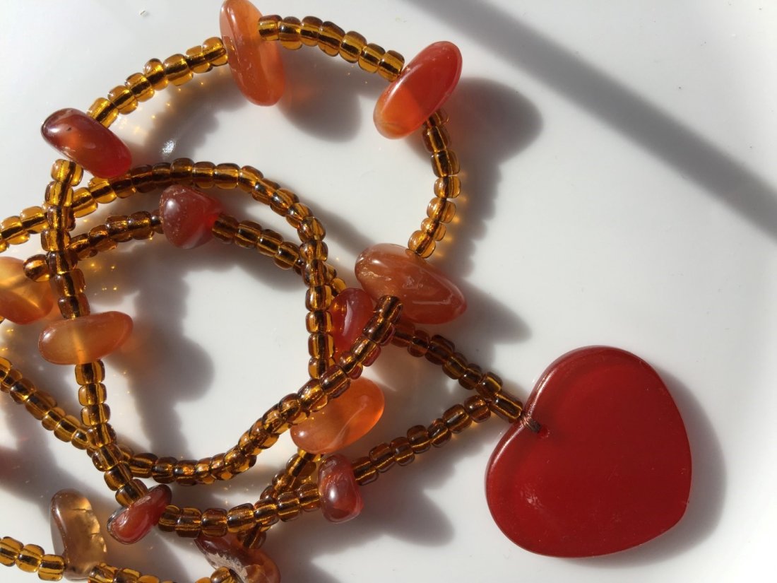 Red Heart Necklace (1 of 4)