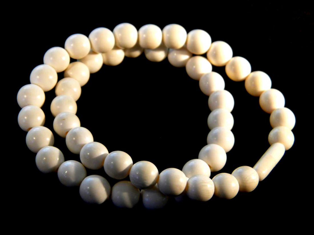 Antique Chinese Ivory Necklace (1 of 3)