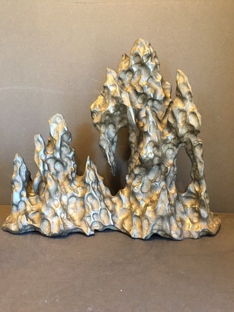 Linbi Stone Scholar's rock: Scholars rock , Linbi stone. 12 inches width10 inches tall3 inches depth