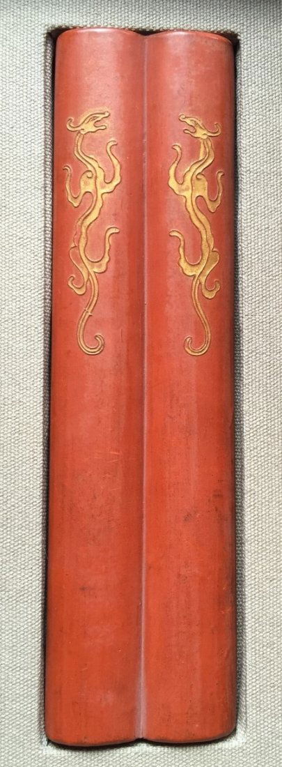 Antique Chinese Red Ink with Original Box (1 of 3)