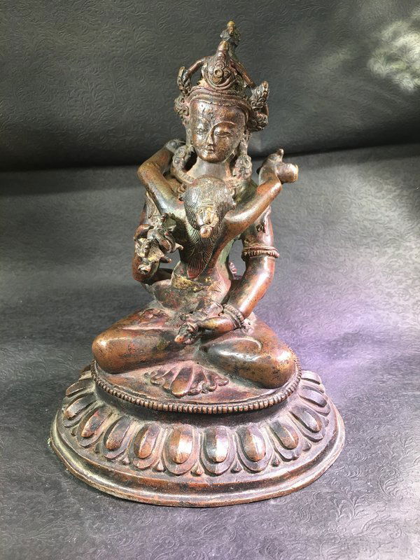 A Bronze figure of Vajrasattva (1 of 3)
