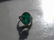 Huge Natural Emerald 10K Gold Diamond Ring - 2