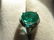 Huge Natural Emerald 10K Gold Diamond Ring - 3