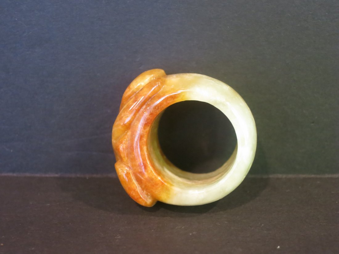 Yellow jade ring (1 of 4)