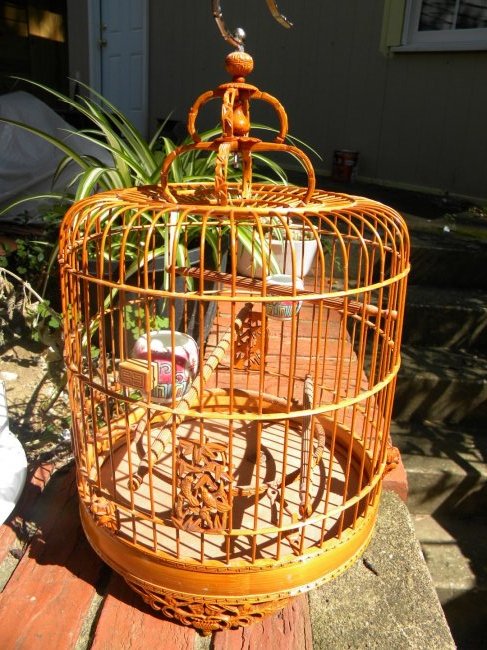 Vintage Chinese Bird Cage (1 of 6)