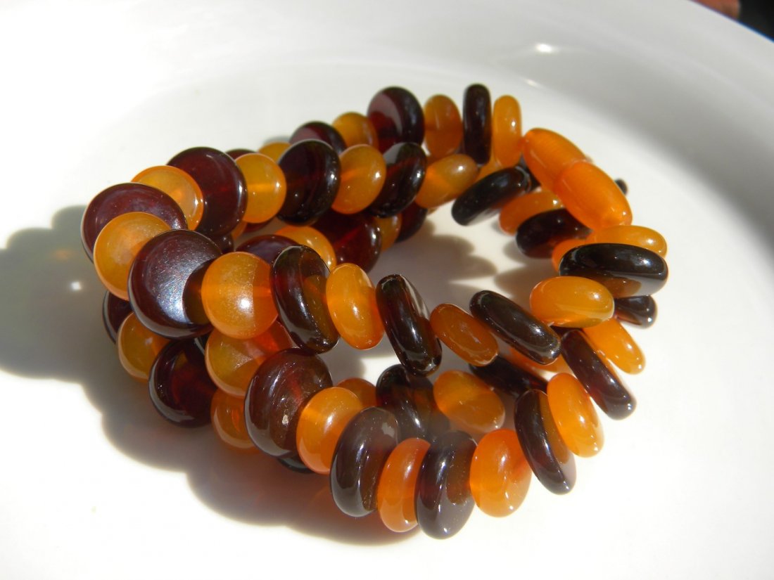 Antique Baltic Amber Necklace (1 of 5)