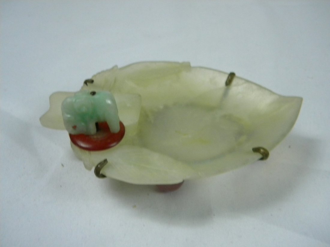 Antique Chinese Jade Jadeite Brush Washer (1 of 5)