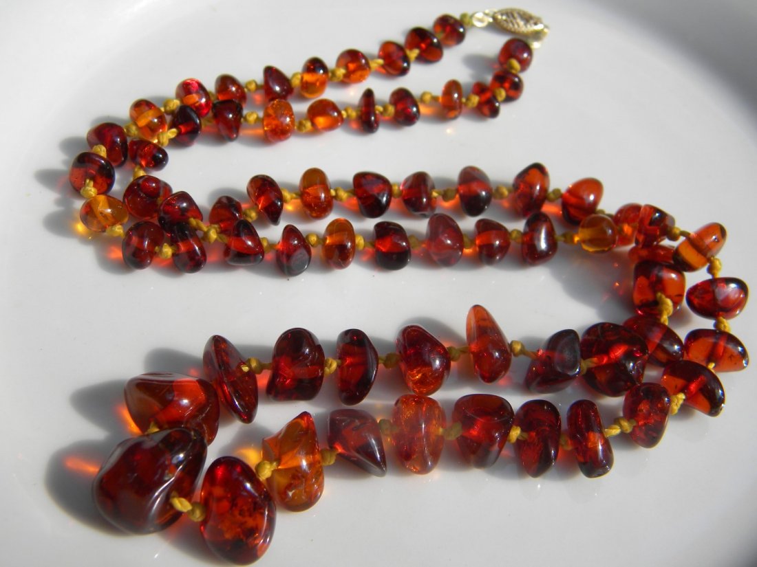 Antique Baltic Amber Necklace (1 of 5)