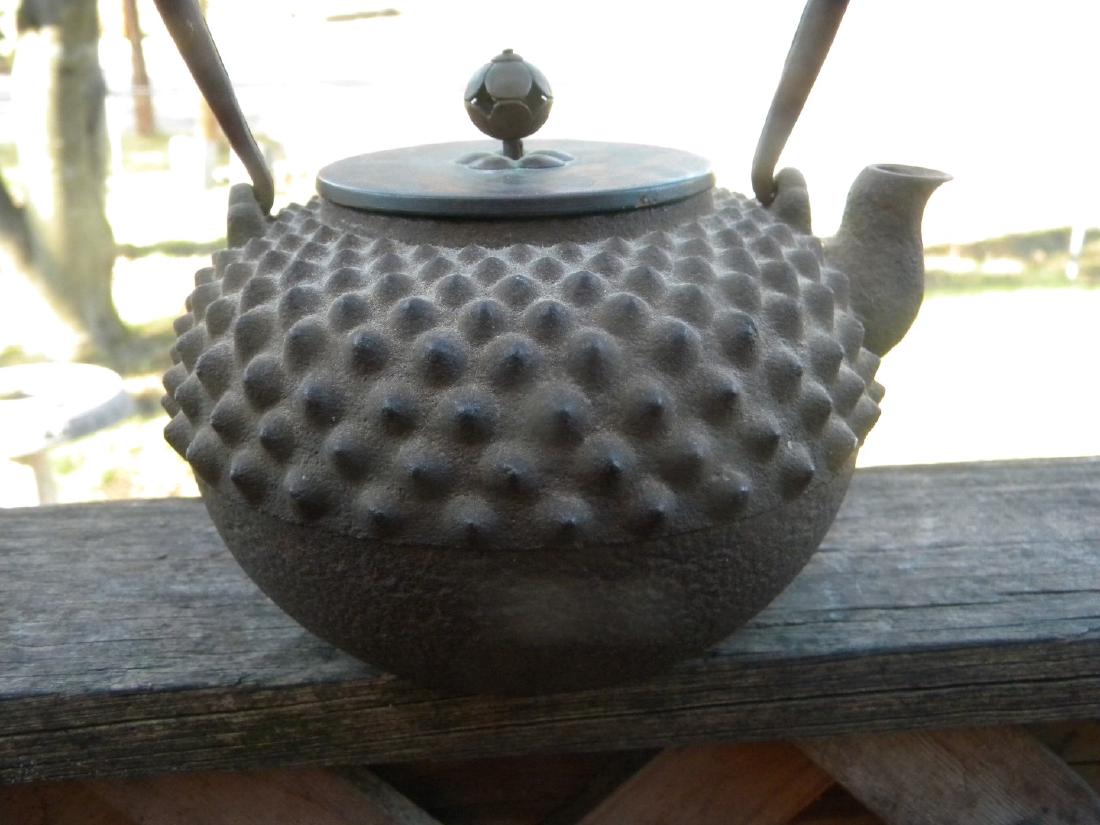 Antique Japanese Iron Teapot 18th C. (1 of 5)
