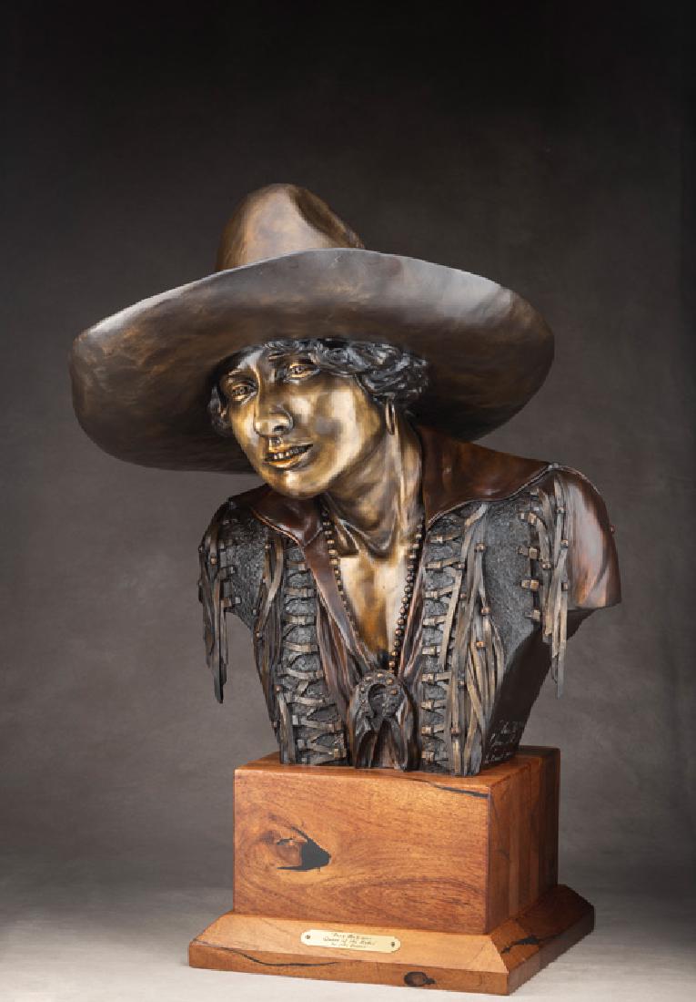Magnificent Western Bronze Sculpture by noted Texas