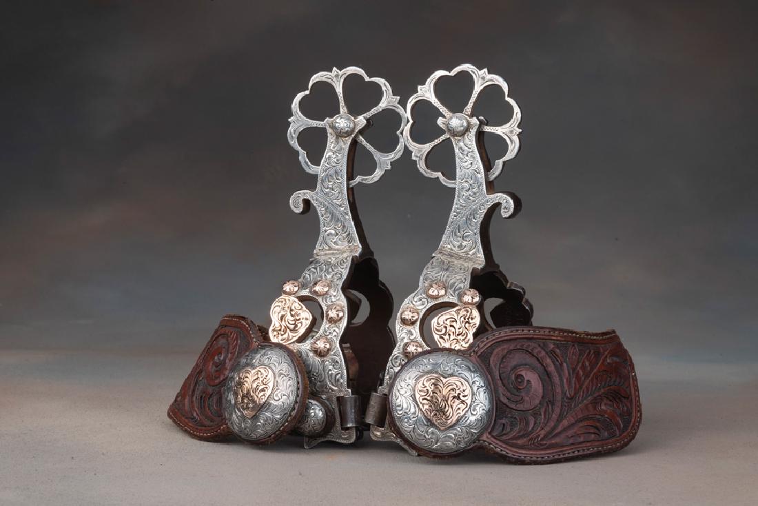 Incredible pair of full mounted, double mounted,