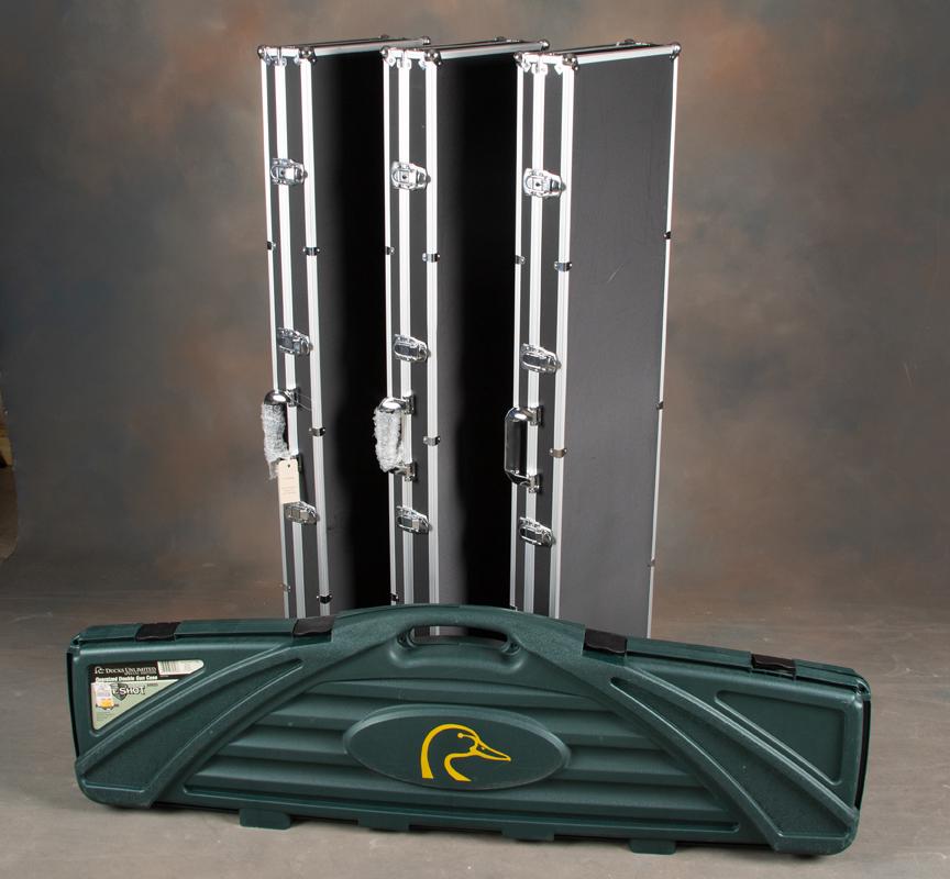 Collection of four Gun Cases, like new, for shot guns or rifles. Will be sold 4 X the bid.: Collection of four Gun Cases, like new, for shot guns or rifles. Will be sold 4 X the bid.