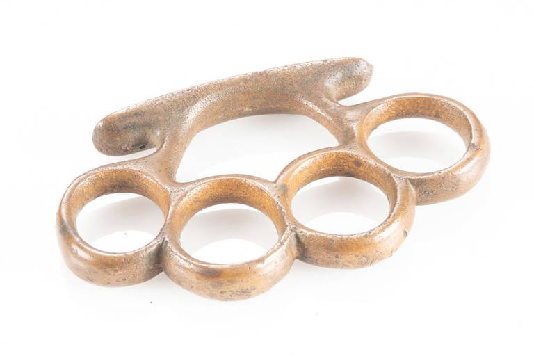 Pair of vintage brass Knuckles. Oct 30, 2022 A&S Antique Auction Co