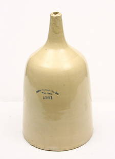 Hicks Rubber Co., Waco, Texas marked crock jug w/: Hicks Rubber Co., Waco, Texas marked crock jug w/ handle, circa 1920 very good condition w/ very small nick in spout.