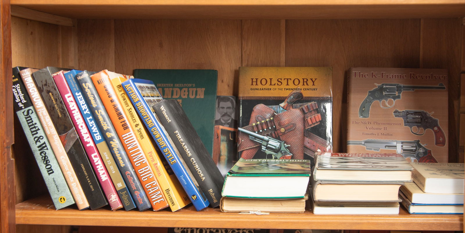 Collection of 14 miscellaneous Books pertaining to gunsmithing, American engraving, sporting rifles: Collection of 14 miscellaneous Books pertaining to gunsmithing, American engraving, sporting rifles and more. WILL BE SOLD AS ONE LOT. THE LATE MICHAEL HUTYRA ESTATE, WEST, TEXAS