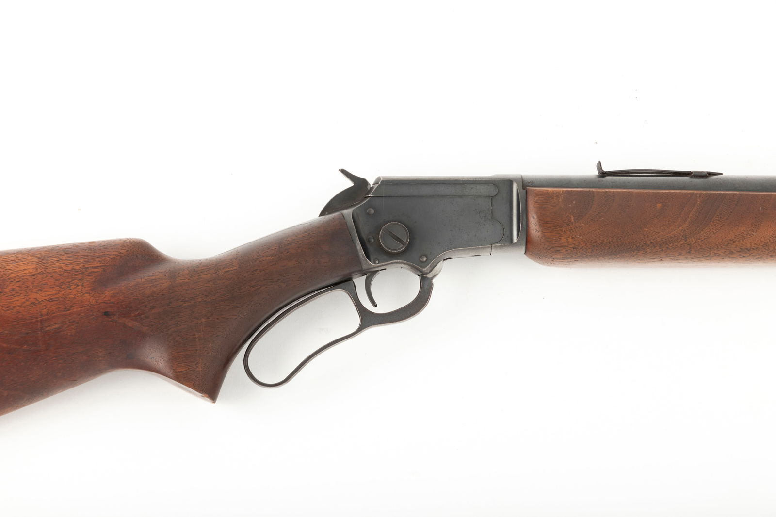 Marlin Model 39A 3rd Model 3rd Variation Lever Action Rifle, .22 S-L LR caliber, SN 10773,: Marlin Model 39A 3rd Model 3rd Variation Lever Action Rifle, .22 S-L LR caliber, SN 10773, manufactured between 1954-1957, 24" barrel. Nice Marlin for the age retaining 80%+ finish, rear sight is miss