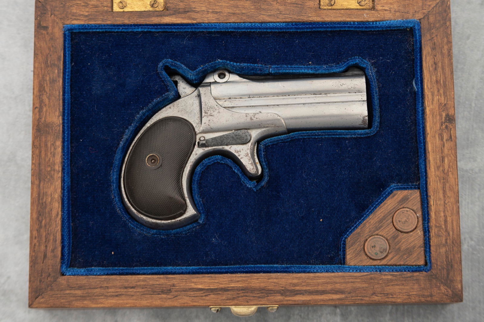 Boxed Remington Arms Co. Ilion. New York, O/u Derringer, .41 Caliber