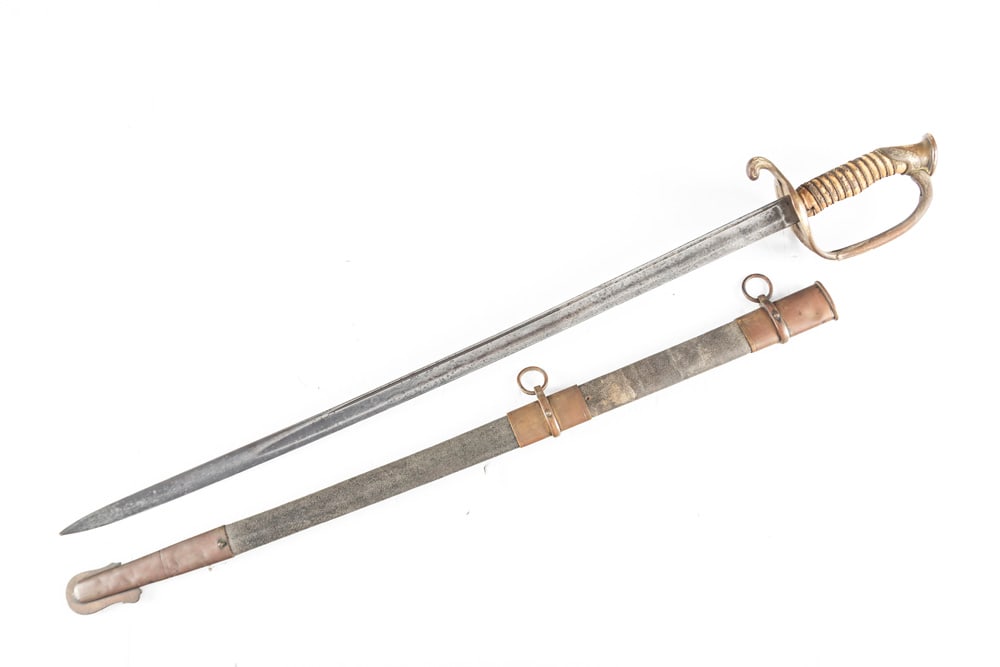 Vintage Military Saber, Ricasso Is Marked "t. Horster Solingen", 29