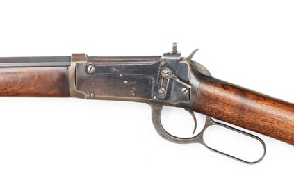 Antique Winchester, Model 1894, SN 128435, manufactured circa 1898 in .38/55 caliber with 20